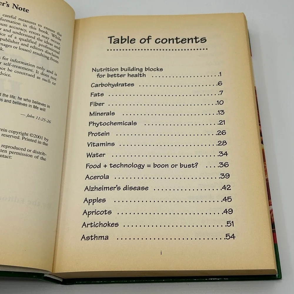 Eat and Heal Cookbook Recipes Nutrition Health Diet Food FC&A Medical Publishing